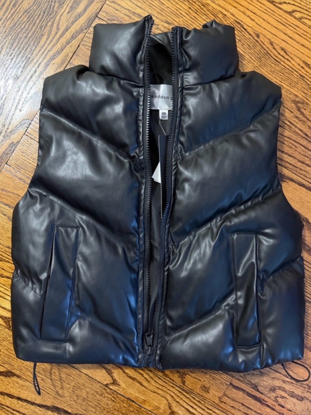 Madden Girl Black Puffer Vest